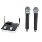 2 Draadloze Microfoons